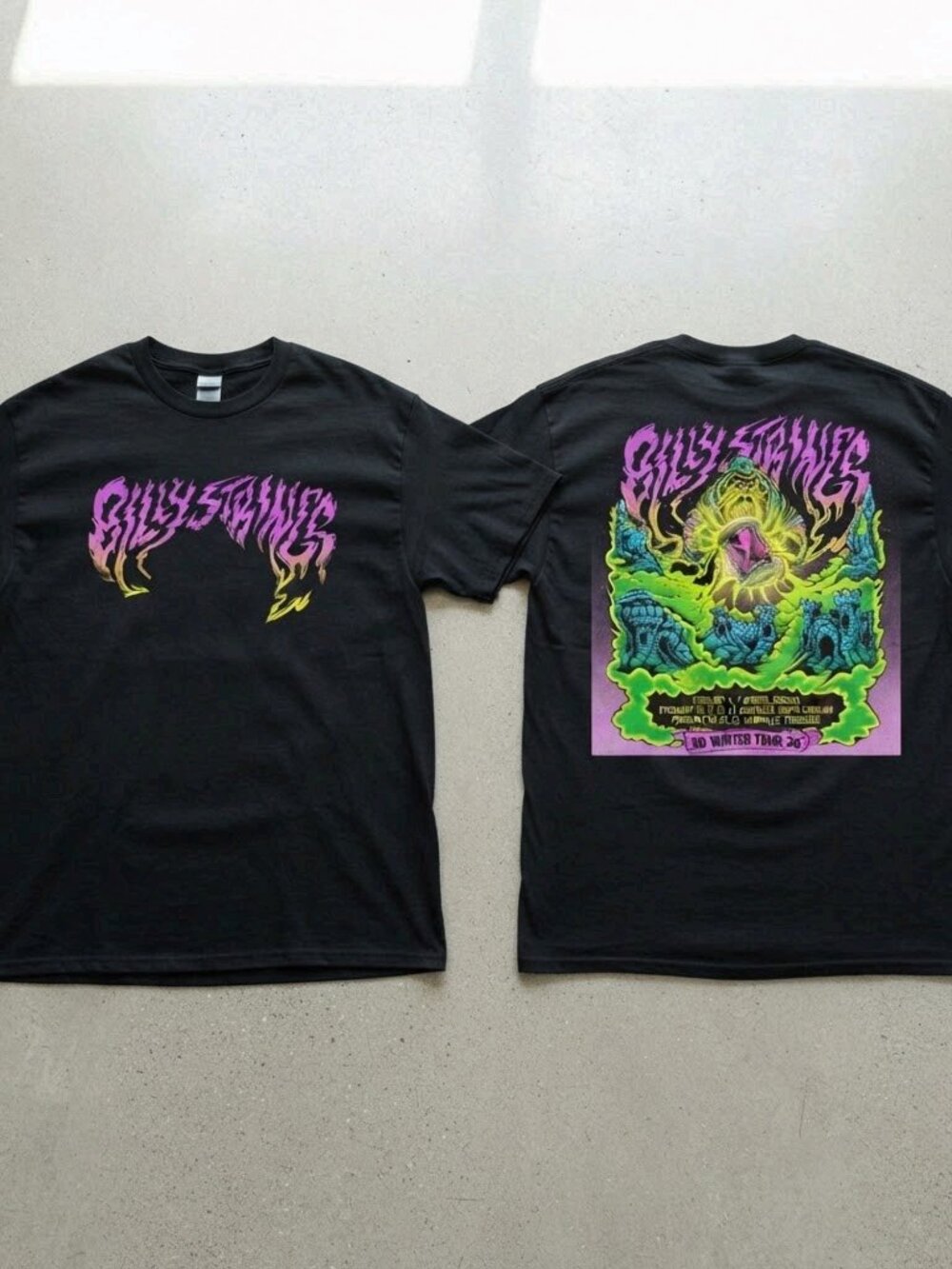 Billy Strings Poster Winter Tour 2026 Schedule Unisex T-Shirt
